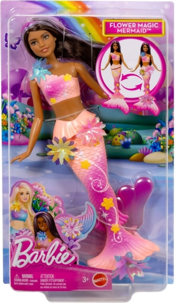 Barbie morska deklica rjavolaska – Cvetenje cvetov