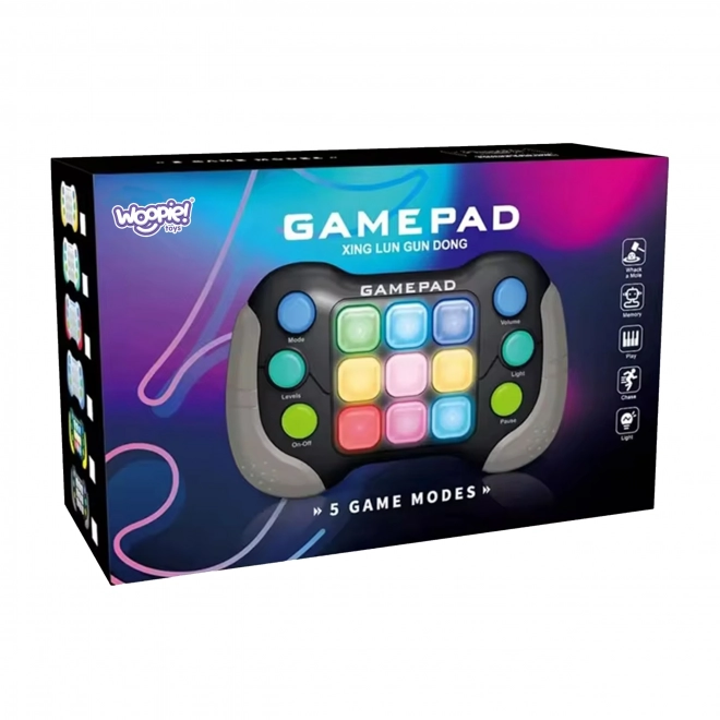 Elektronska igra WOOPIE Pop-It Fidget Toy Gamepad moder