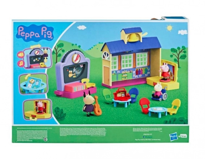 Igralni set Pujsa Pepa Šolsko igrišče