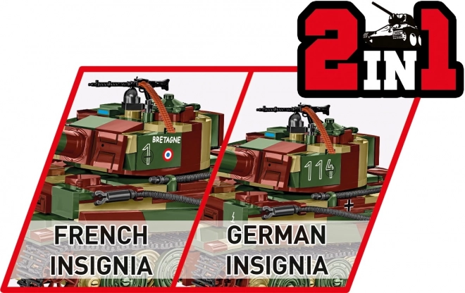 Model tank Tiger I z 870 kosov