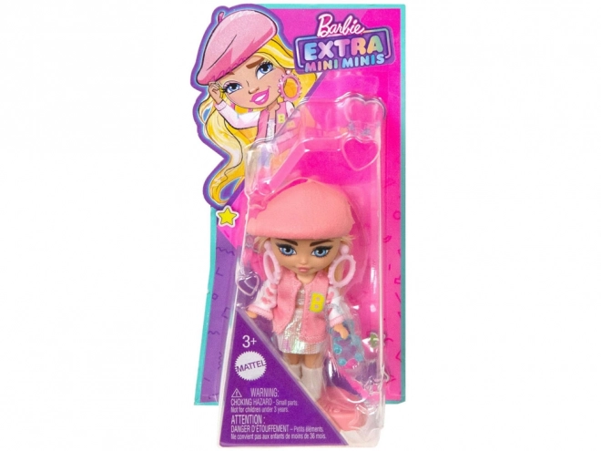 Barbie Extra Mini Minis roza bejzbolka