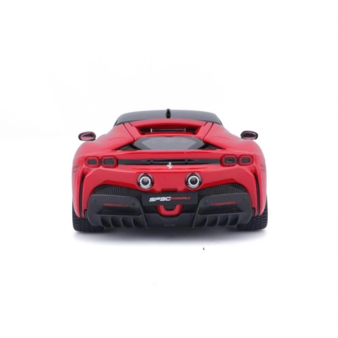 Model avtomobila Ferrari SF90 Stradale rdeč 1:24 Bburago