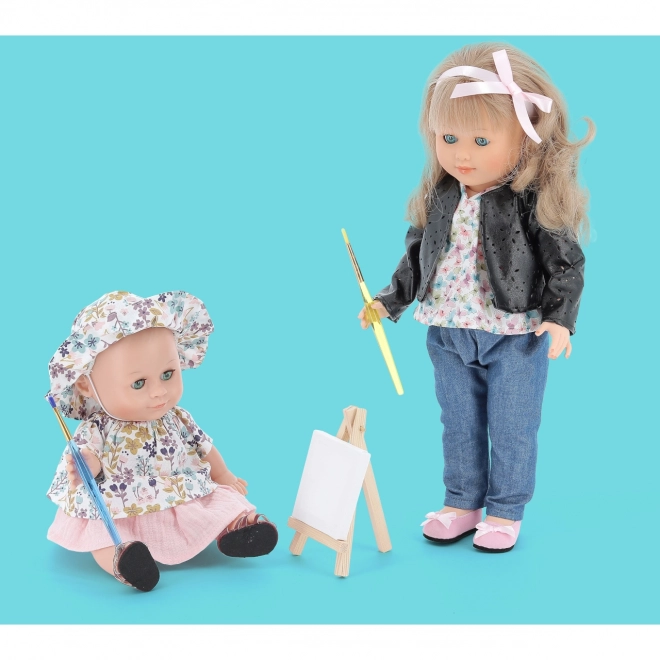 Lutka Petitcollin Bébé d'amour Ally 28 cm