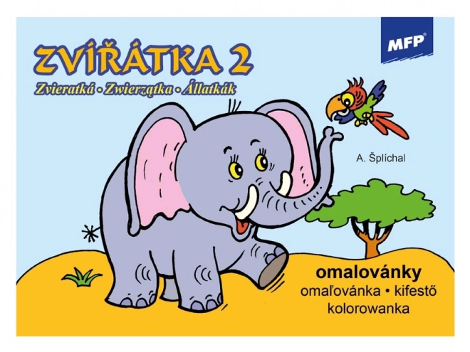 Pobarvanke MFP Živalski svet 2