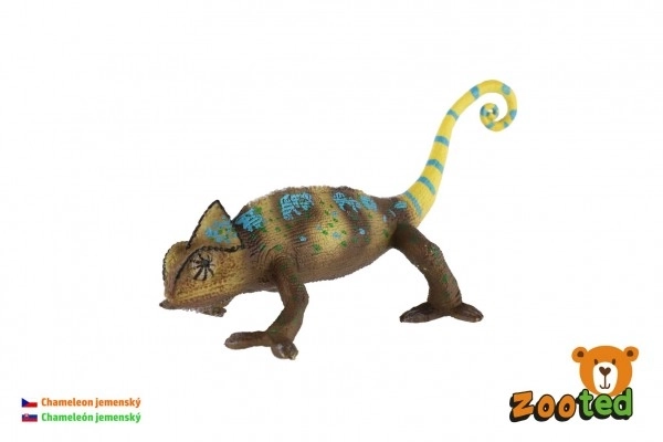 Jemenski kameleon zootiran plast 18cm v vrečki
