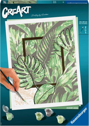 creart calming leaves slikarski komplet