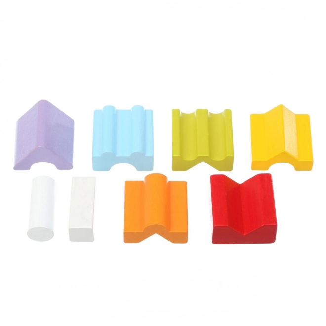 CUBIKA 15009 Stolp XII - lesena sestavljanka 8 delov