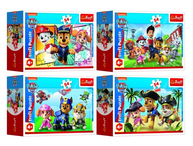 Minipuzzle Pasja patrulja 54 kosov