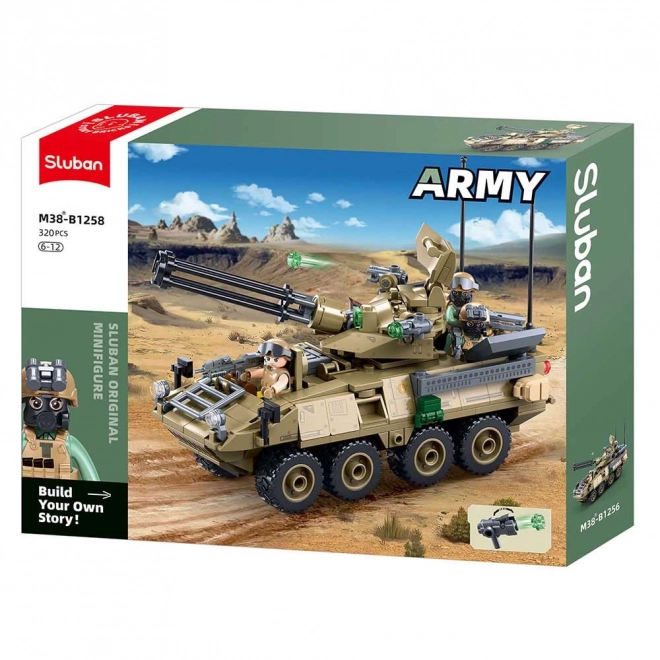 Sluban vojaški tank OEF Stryker ADS