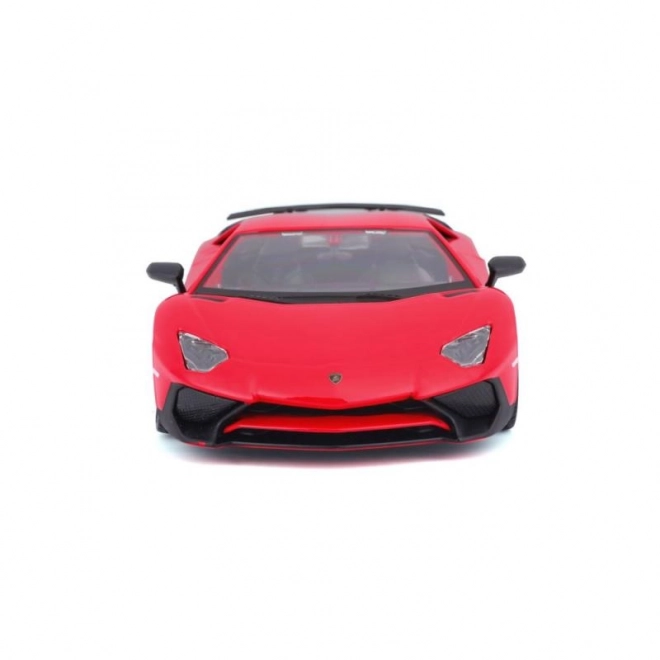 Bburago Lamborghini Aventador SV Coupe 1:24 rdeč