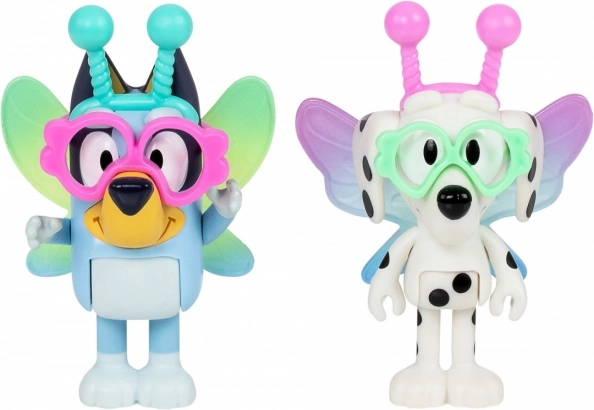 Figurici Bluey dvo-pack Baby Bluey in Chloe
