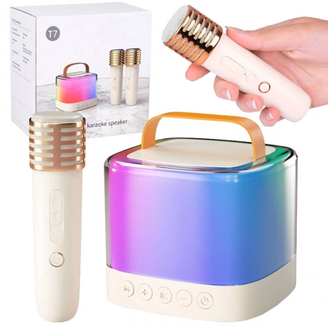Mikrofon z brezžičnim zvočnikom in Bluetooth