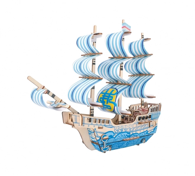 Woodcraft Lesena 3D sestavljanka Sanjska ladja