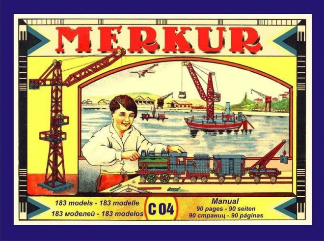 Merkur Classic C04, 213 delov, 183 modelov