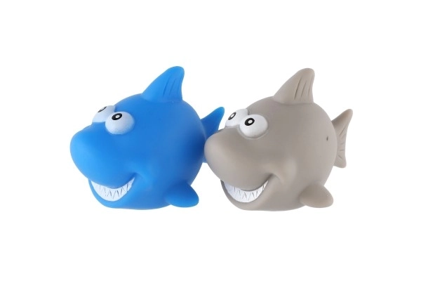 Shark igrača sveti v vodi plastika 6cm na baterije možnost dveh barv