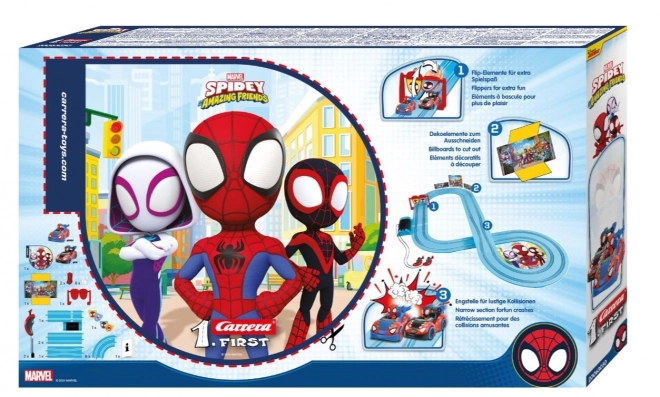 Avtocesta z vozili Prvi Spider Man Spidey Go 2,9 m