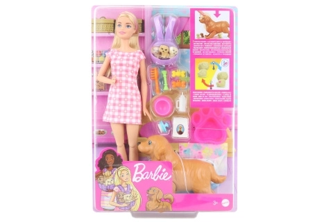 Mattel lutke Barbie in novorojena kužka