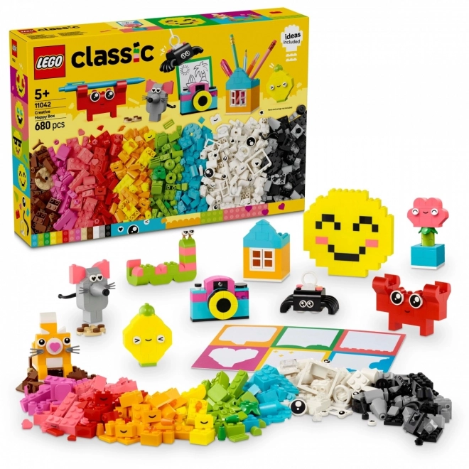 LEGO Classic 11042 Kreativna škatla sreče – ustvarjalni komplet igrač