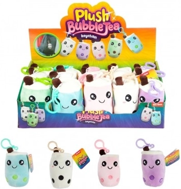 Plišasti obesek Bubble Tea s sponko