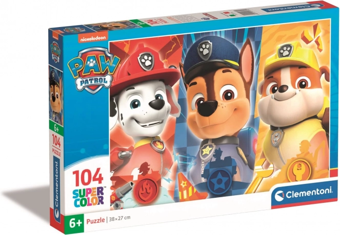 Sestavljanka 104 kosov s motivom Paw Patrol znamke Clementoni