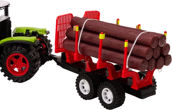 Realističen komplet traktor + prikolica