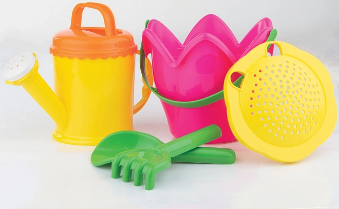 Androni set za pesek tulipan - višina 38 cm