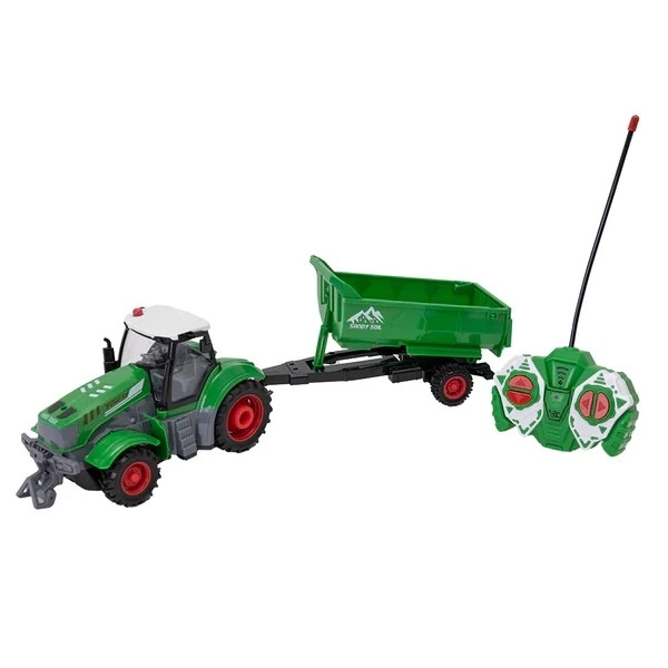 Zabavni RC traktor s prikolico
