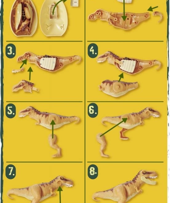 Svetleča figura dinozavra v jajcu