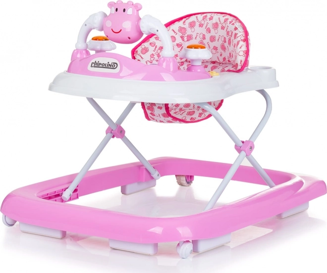 CHIPOLINO Interaktivni hojica Little Cow – růžové