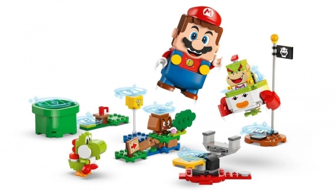 Pustolovščina z interaktivno LEGO Super Mario figuro