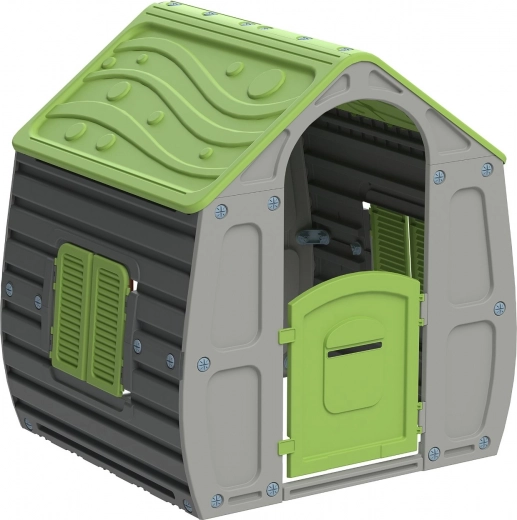 otroška vrtna hišica Chipolino Magical House siva