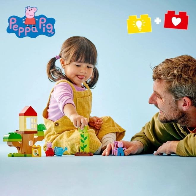 LEGO DUPLO 10431 Pujsa Pepa - vrt in drevesna hiša