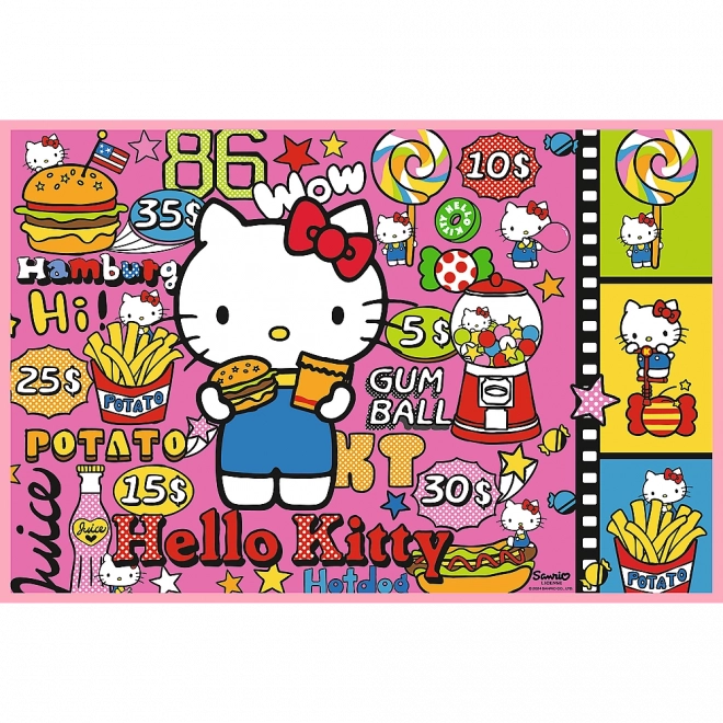Sestavljanka 2x200 Hello Kitty in prijatelji