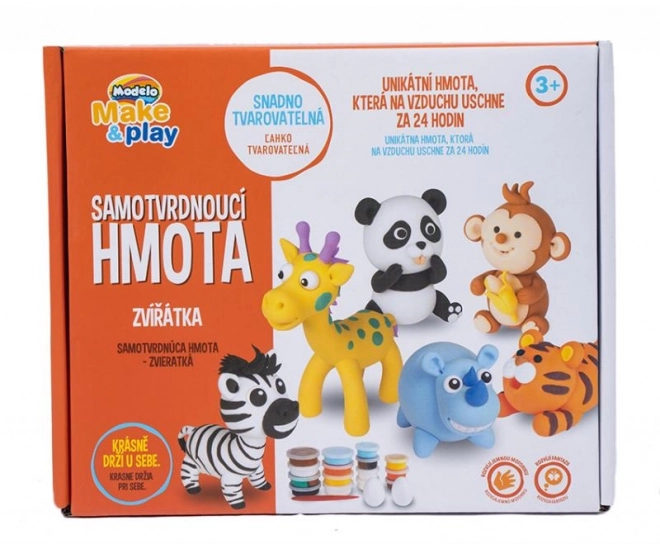 Samoutrdljoča modelirna masa – živali