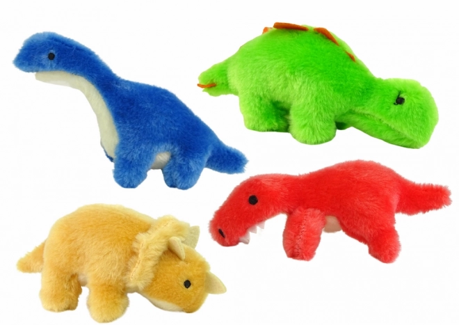Mini plišasta figurica dinozavrov 4 vrste