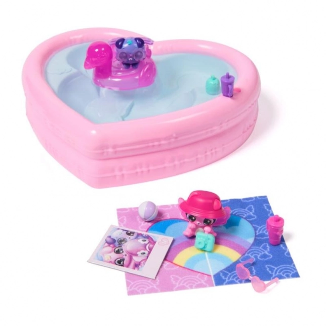 Živalce Hatchimals na bazenski zabavi