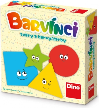Dino Potovalna igra Barvici