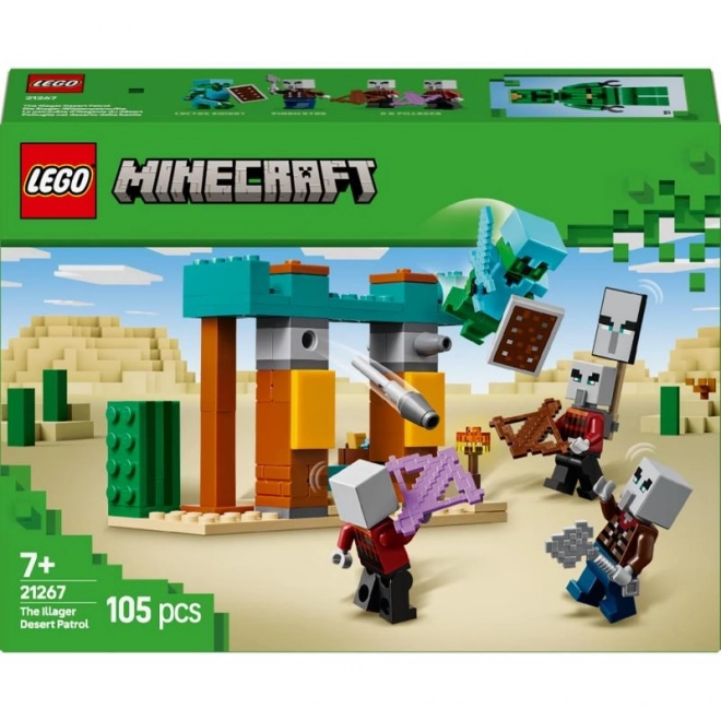 Lego Minecraft Peščena patrulja