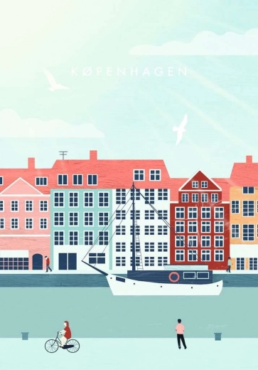 Ravensburger Puzzle Moment: København 300 koščkov