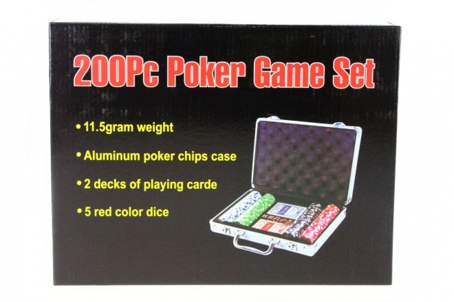 Poker komplet v kovčku