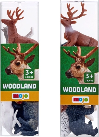 MOJO mini svet – gozdne živali, set 6 figuric