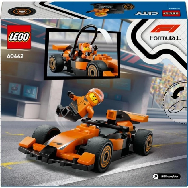 LEGO® City 60442 Dirkač F1 z dirkalnim avtom McLaren