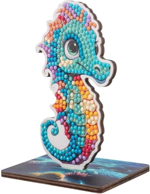 CRYSTAL ART Diamantno slikanje Morski konjiček