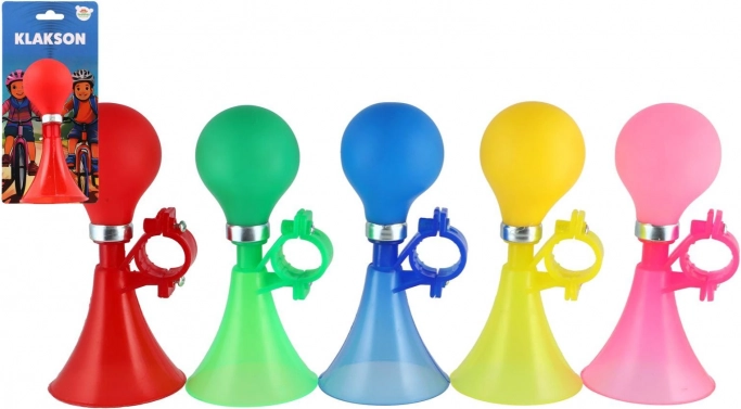 Klakson za kolo z gumijastim balončkom, 14 cm – več barv