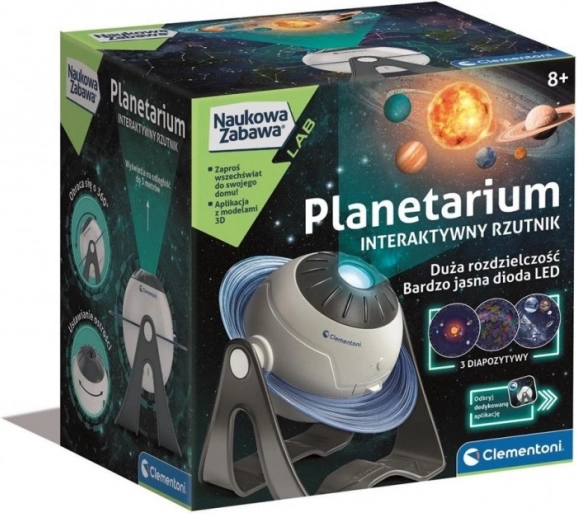 Interaktivni projektor v planetariju