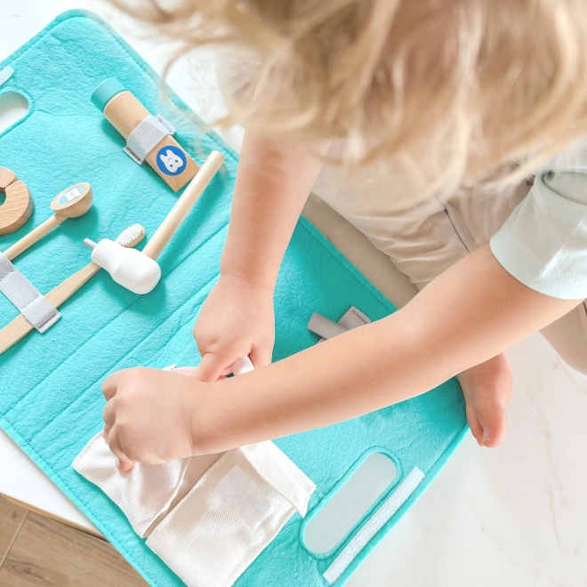 Tooky Toy Zobni komplet za otroke z nahrbtnikom 19 kosov FSC