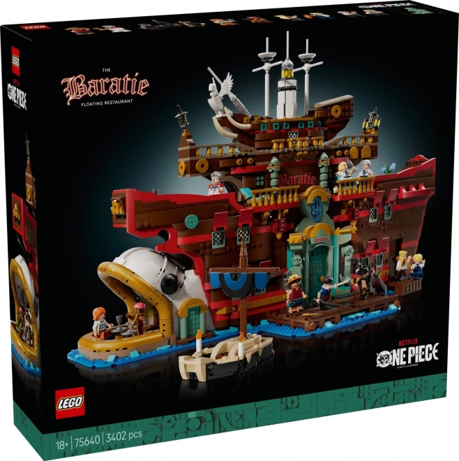 Lego ONE PIECE plavajoča restavracija Baratie