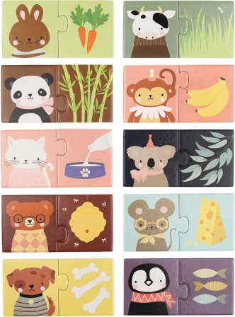 A Little Lovely Company - Prireditveni puzzle - Poslastice za živali