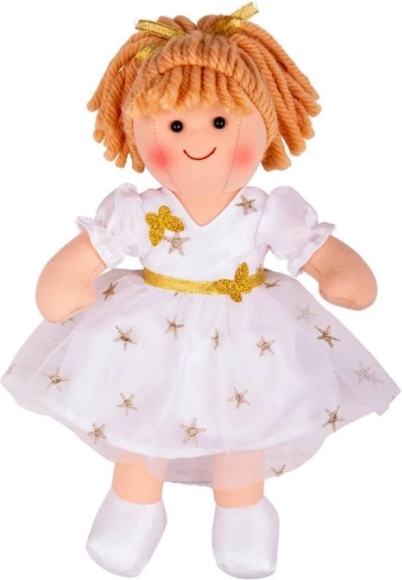 Bigjigs Toys tekstilna punčka Charlotte 28 cm