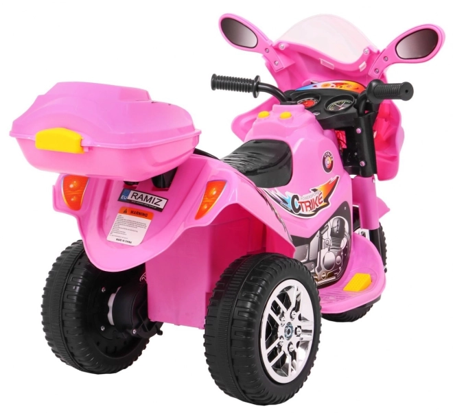 Tricikel BJX-088 električni motocikel + zvoki + luči – Roza